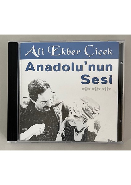 Ali Ekber Çiçek Anadolu'nun Sesi CD (Orjinal Dönem Baskı Cd)