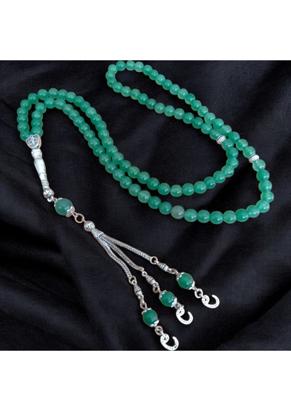 Namaz Tesbihi 99 Lu Namaz Tesbihi Aventurin Taşı Doğal Taş Namaz Tesbihi Zikir Tesbihi Doğal Taş Tesbih