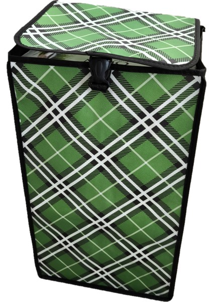 Tineke Pazar Araba Çantası Torbası Yedek Çanta 32X55X26 cm YEŞİL 1 Adet