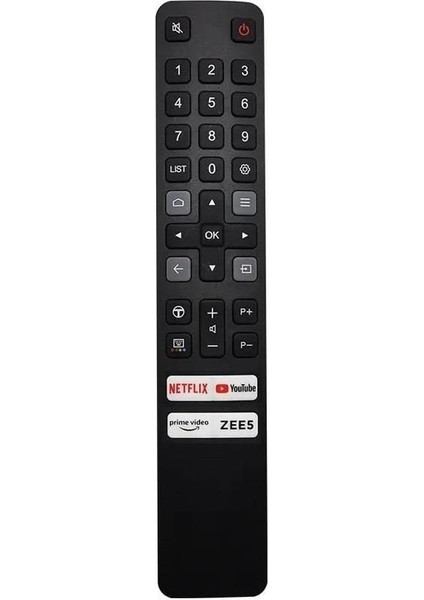 Tcl 43L5A Ile Uyumlu Tv Kumandası-Mikrofonsuz