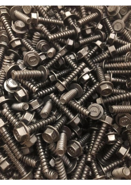 Trifon Altıgen Siyah Sabitleme Civata M5X20MM (100 Adet)