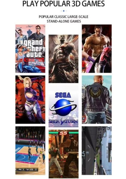 Q10 Game Stick Retro 26776 Oyunlu 4K Hd 2.4g Kablosuz Kol 128GB Gta - Pes 22 - Fıfa fırsatları
