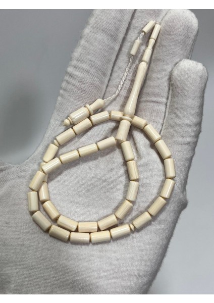 Kesme Fildişi Tesbih 9,97 Gram - Koleksiyonluk Fil Dişi Tespih modelleri