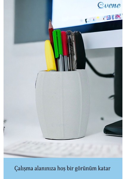 Kalemlik Beyaz Renk Masa Kalemliği Organizer Kalemlik Model 13 modelleri