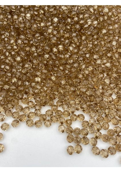 50GR 8mm Vizon / Açık Kahve Petek Model Akrilik Boncuk,takı,çanta Boncuğu (50GR,~200 Adet) fiyatları