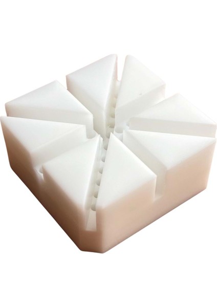 T10-DTL-0331 Plastik Sehpa Beyaz