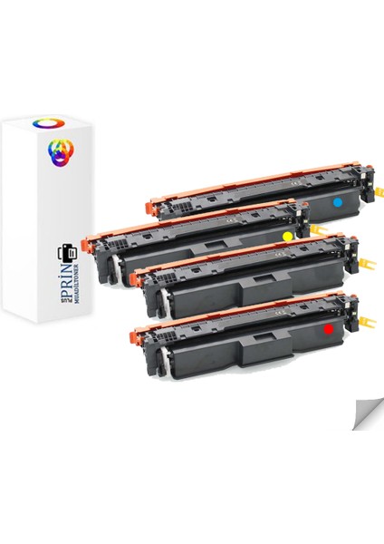 Canon CRG-069/ Canon I-Sensys LBP673CDW Muadil Toneri Takım 4 Renk Chipli