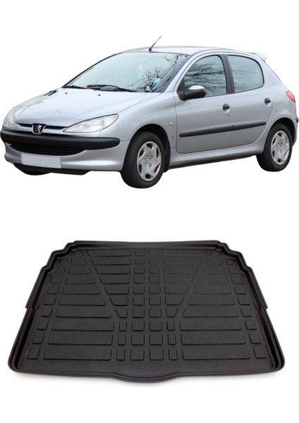 Peugeot 206 Hb Bagaj Havuzu Siyah 1999