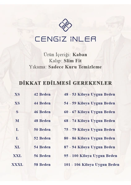 Cengiz İnler Yaka Kürklü Kruvaze Kaşmir Yün Erkek Kaşe Kaban