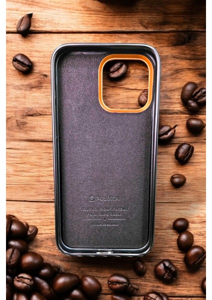 Apple iPhone 15 Pro Max Uyumlu Suni Deri Premium Kartlıklı Kahverengi Kılıf fırsatları