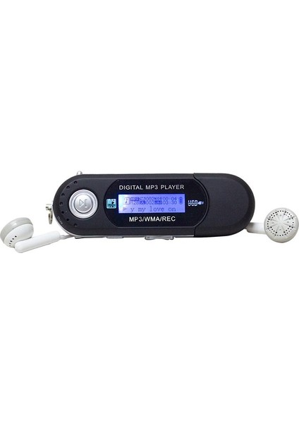 Pi̇lli̇ Parmak 4 gb Dahi̇li̇ Hafızalı MP3 Player