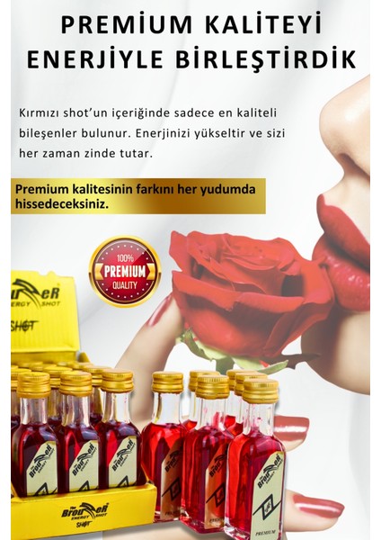 Karışık Meyve Aromalı Içecek 20ML & Çikolata Performans Destekleyici (24GR + 20ML) SET