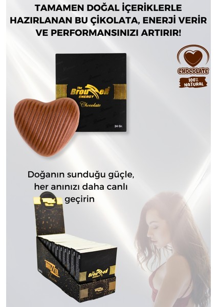Erkekler Için Performans Destekleyici Çikolata & Karışık Meyve Aromalı Gazlı Içecek (24GR + 150ML) SET