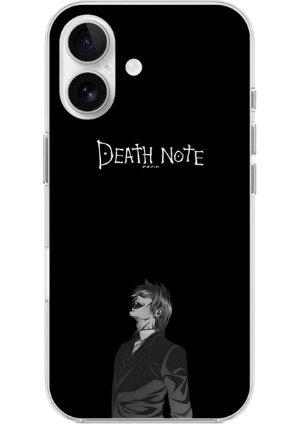 Apple iPhone 16 Uyumlu Şeffaf Kılıf Kira Tasarımlı
