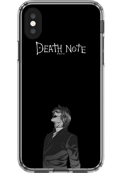 iPhone Xs Uyumlu Şeffaf Kılıf Kira Tasarımlı