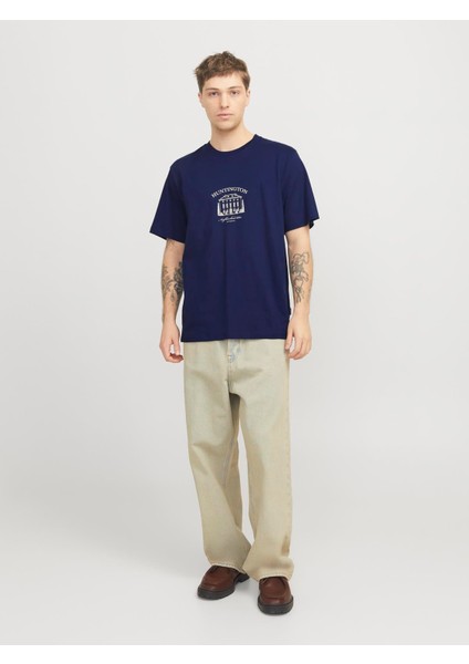 Jorboston Graphıc Tee Ss Crew Neck Ocean