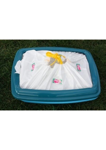 Büzgülü Kedi Kumu Poşeti 7 Adet'li Paket