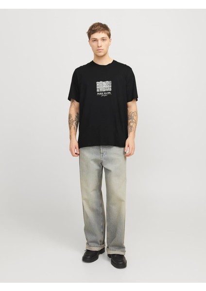 Jorboston Graphıc Tee Ss Crew Neck Black fırsatları