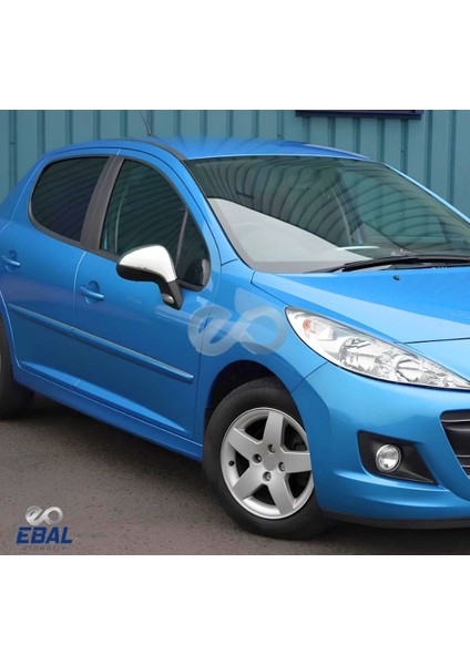 Peugeot 308 Krom Ayna Kapağı 2 Prç. 2007-2013 Arası P. Çelik