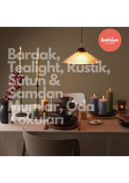 Lavanta Kokulu Tealight Mum, 18'li Paket, 3,5 Saat Yan Ma, Doğal Özler Içerir, Palmiye Yağı Içermez indirimleri