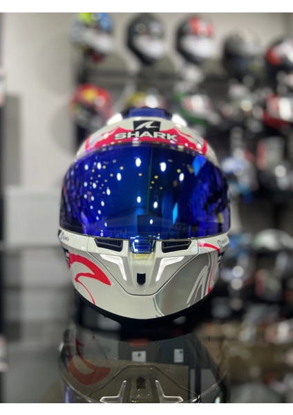 Skwal I3 Zarco Gp Ledli Kapalı Kask (+1 Mavi Vizör) fırsatları