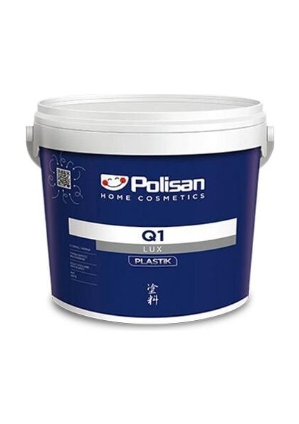 Q1 Lux Plastik Karizmatik Bej - 7,5 L