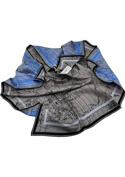 Bosphorus Çift Taraflı Ipek Twill Eşarp 8812712-911