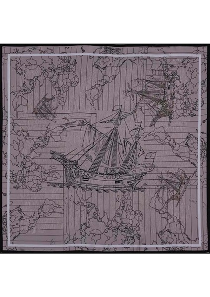Bosphorus Çift Taraflı Ipek Twill Eşarp 8812712-911 fırsatları