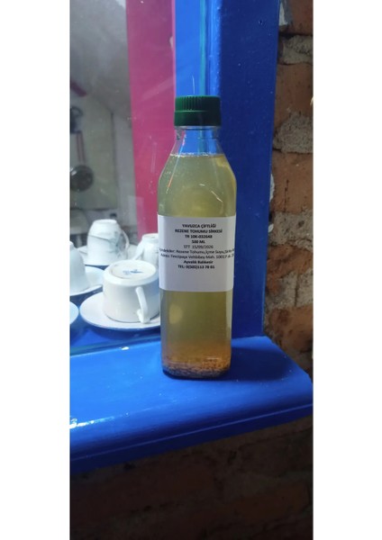 El Yapımı Doğal Fermente Rezene Tohumu Sirkesi 500 ml