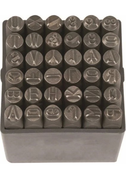 Partner Partner Çelik Harf ve Rakam 3 mm 36 Lı - PRT03041