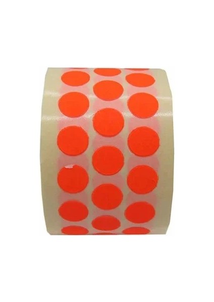 Etiketleme Makinesi Nokta Etiket Turuncu