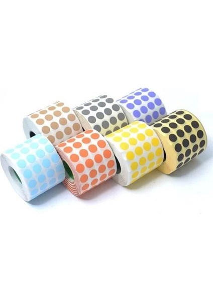 Etiketleme Makinesi Nokta Etiket Kahverengi