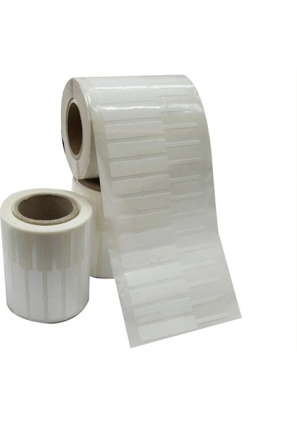Kuyumcu Etiketi 10MM x 72MM (Ithal) 1250 Adet Kuyruk Kısmı Yapışkansız