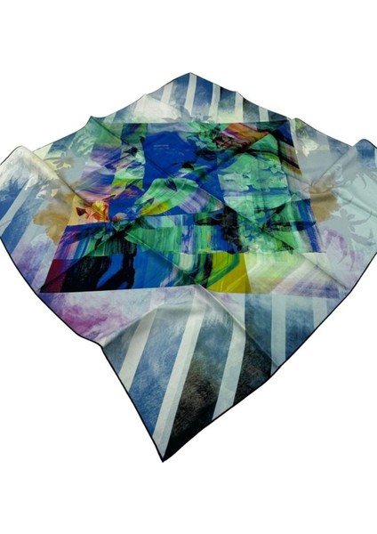 Bosphorus Çift Taraflı Ipek Twill Eşarp 8836712-921