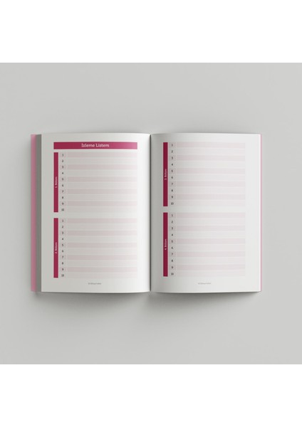 Sohbet Ajandası (Pembe Kapak) modelleri