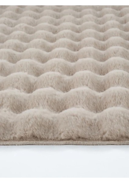 Bubble Tavşan Tüyü Peluş Vizon Yatak Odası Banyo Koridor Mutfak Yumuşak Dokulu Kaymaz Halı modelleri