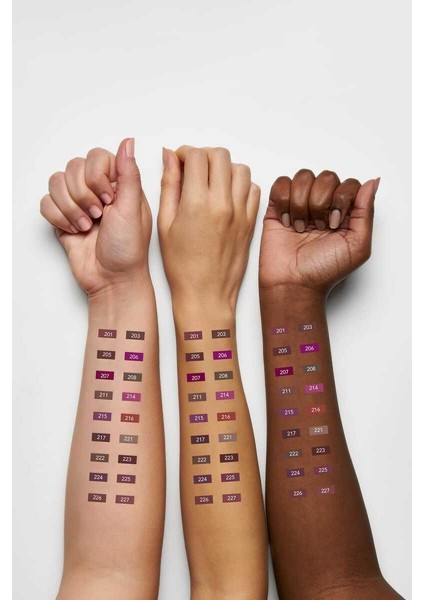 Long Lasting Lip Pencil Dudak Kalemi No: 205 x 3 adet