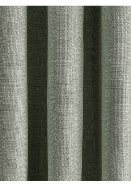 Kullanıma Hazır Sık Pileli Flex Keten Kumaştan Fon Perde 1x3 V18561 Tek Kanat fırsatları