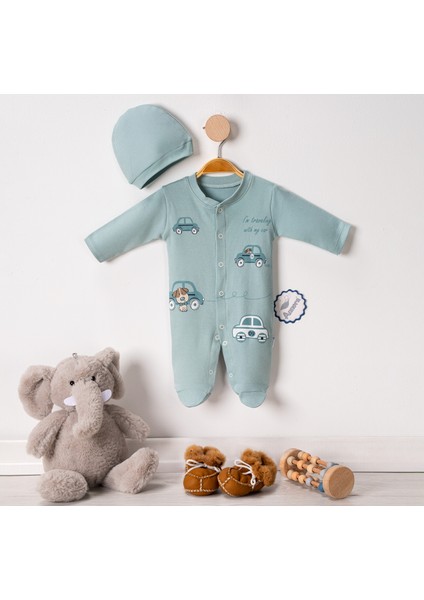 Cars And Dog Erkek Bebek Tulumu