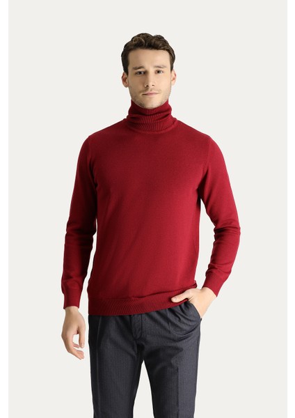 Balıkçı Yaka Regular Fit Pamuklu Triko Kazak modelleri