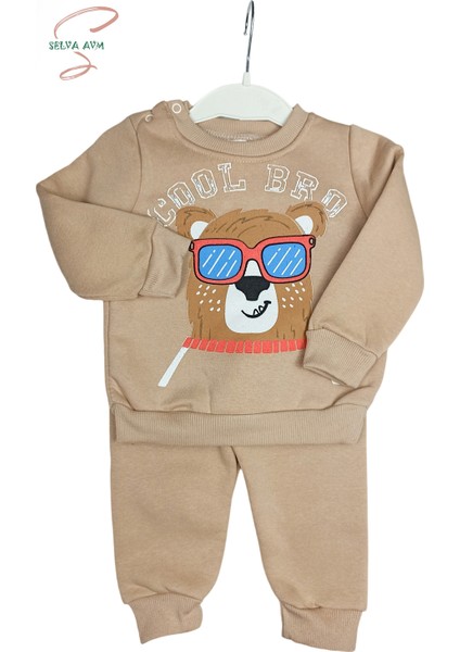 Erkek Çocuk Eşofman Takim 9-24 Ay 3 Iplik Şardonlu