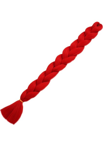 Sentetik Örgülük Saç 100 Gr. - Kırmızı fiyatları
