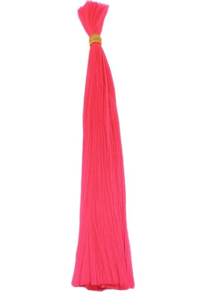 Neon Pembe Renkli Sentetik Boğum Saç - 1kg fiyatları