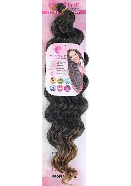 Su Dalgası Saç - Siyah Karamel Ombreli fiyatları