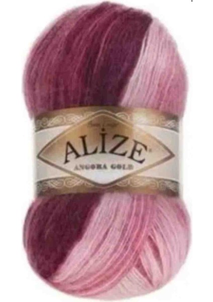 Angora Gold Batik 5 Adet El Örgü Ipi Akıllı Ip No 1895