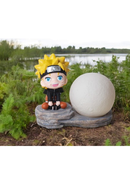 Naruto Uzamaki Gece Lambası Biblo Dekoratif Ürün Ev Ofis Yeni Yıl Doğum Günü si Vitrin Süsü