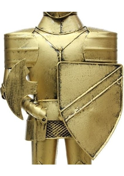 Dekoratif Metal Şovalye Gold fiyatları