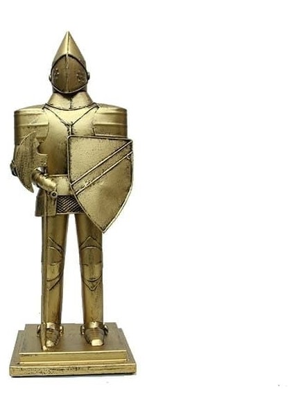 Dekoratif Metal Şovalye Gold modelleri