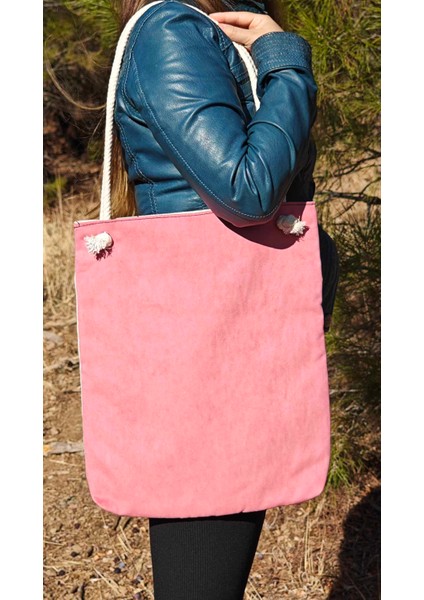 Mavi Çiçek Desen Bez Çanta & Portföy Clutch El Çantası, Etnik Omuz Çanta, Makine Dokuma Kumaş Çanta