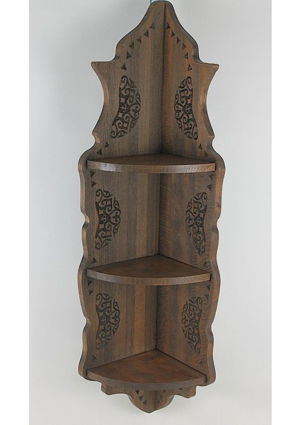 Ahşap Köşe Raf 84 x 17 x 17 cm . Dir